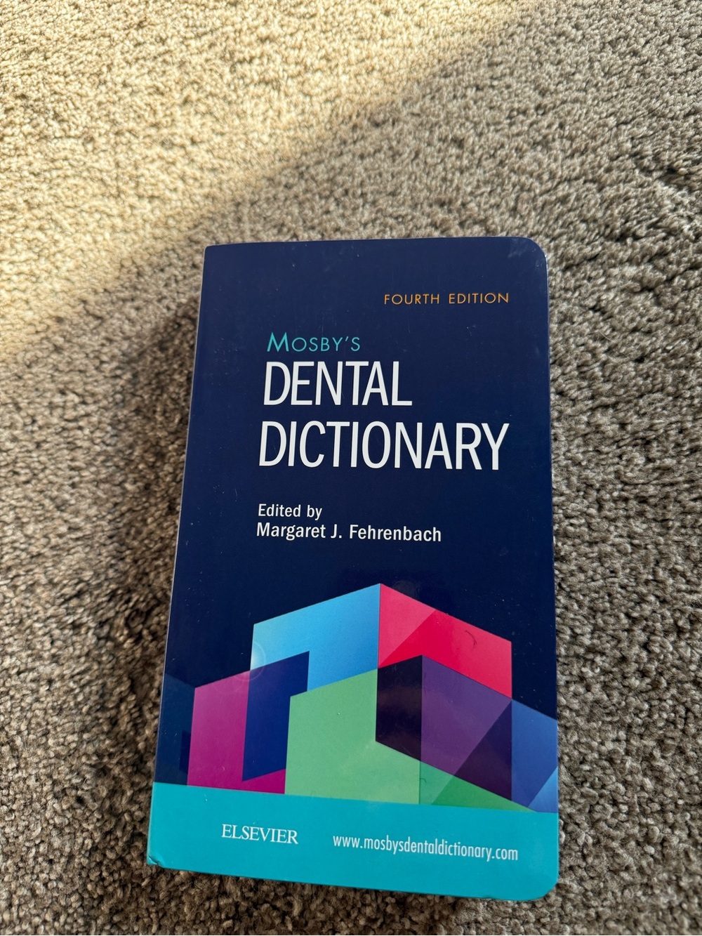Mosby's Dental Dictionary Fourth Edition - Navy Blue